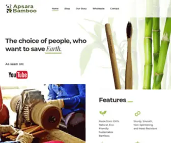 Apsarabamboo.com(Apsara Bamboo) Screenshot