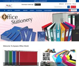 Apsaraoffice.co.in(Apsaraoffice) Screenshot