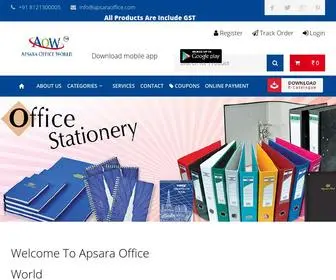 Apsaraoffice.com(Buy Housekeeping Products & Stationary Items) Screenshot