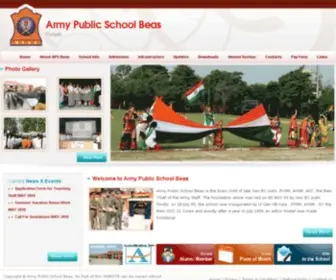 Apsbeas.org(APS Beas) Screenshot