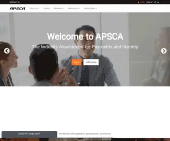 Apsca.org(APSCA Home) Screenshot