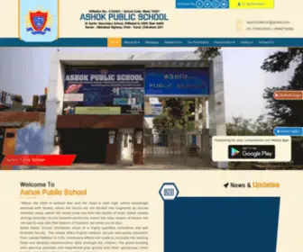 Apschitrakoot.in(Ashok Public School) Screenshot