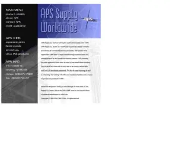 Apscork.com(APS Supply Company) Screenshot