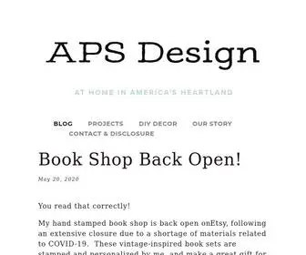 Apsdesignblog.com(APS Design) Screenshot