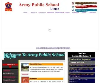 APSDJN.in(Army Public School Dinjan) Screenshot