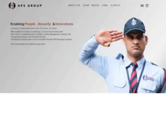 Apsecuritas.com(Security Services) Screenshot