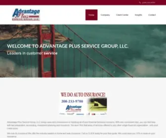 Apservicegroup.com(Advantage Plus Service Group) Screenshot