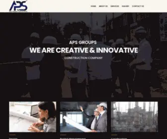 Apsgroupsindia.com(Aps Group) Screenshot