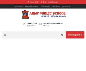 Apshempur.in(Army Public School) Screenshot