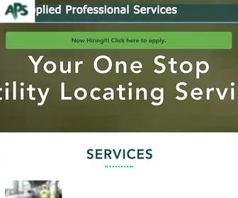 Apslocates.com(Applied Professional Services) Screenshot