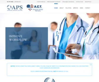 Apsmonitoring.com(Alternative Physician Solutions) Screenshot