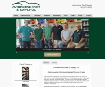 Apsocala.com(Automotive Paint & Supply Co) Screenshot