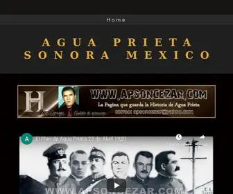 Apsoncezar.com(Agua Prieta Sonora) Screenshot
