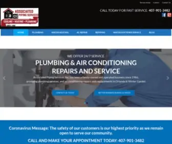 Apsorl.com(Plumbing Contractor & AC Repair) Screenshot