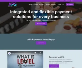 Apspayments.com(Credit Card Processing Experts) Screenshot