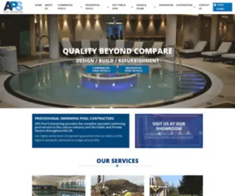 Apspoolcontracting.co.uk(Swimming Pool Contractors) Screenshot