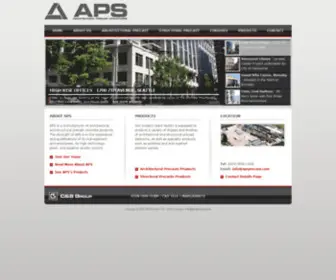 Apsprecast.com(APS PRECAST) Screenshot