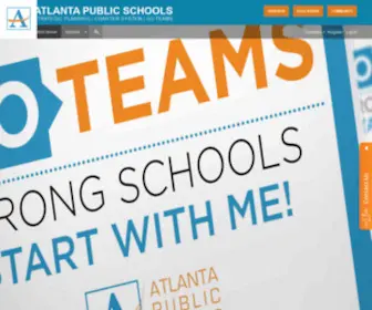 Apsstrongschools.com(APS Strong Schools) Screenshot