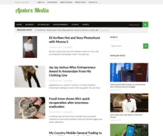 Apstersmedia.com(News Analysis from Entertainment and Technology Industry) Screenshot