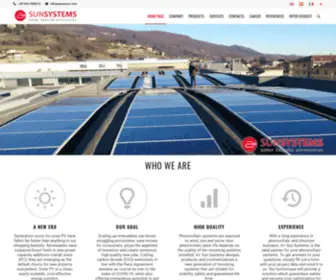 Apsunsys.com(Installa pannelli fotovoltaici in tutto il mondo) Screenshot