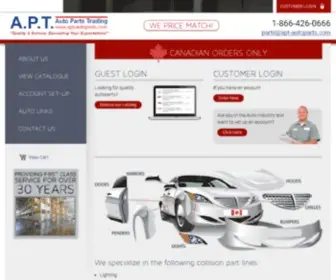 APT-Autoparts.com(APT Auto Parts) Screenshot