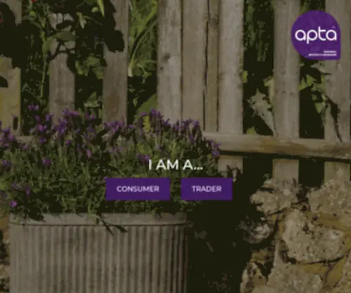 Apta.co.uk(Inspiring Britain's Gardeners) Screenshot