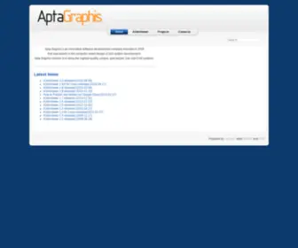 Aptagraphis.com(Home) Screenshot