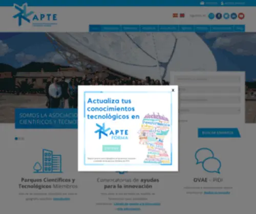 Apte.org(Asociaci) Screenshot