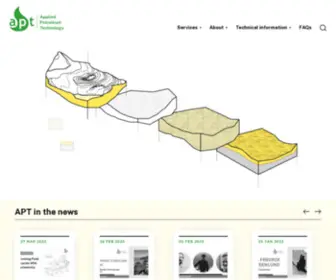Aptec.no(Applied Petroleum Technology) Screenshot