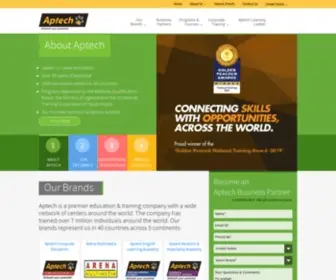 AptechGlobaltraining.com(It training) Screenshot