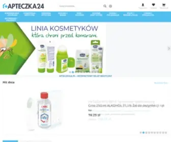 Apteczka24.pl(Internetowy sklep medyczny) Screenshot