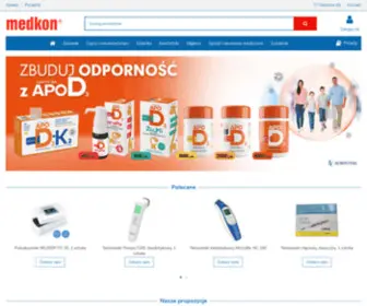 Aptekamedkon.pl(Apteka Medkon) Screenshot