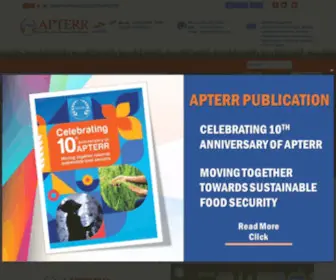 Apterr.org(Asean Plus Three Emergency Rice Reserve (APTERR)) Screenshot