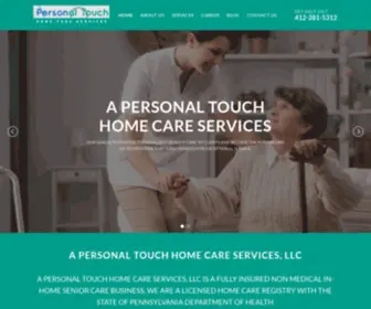 APTHCS.com(A Personal Touch HomeCare Services) Screenshot