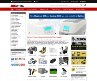 Aptika.com(ID Card Printer) Screenshot