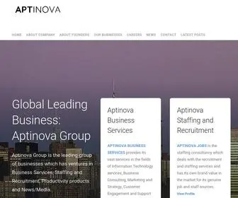 Aptinova.com(Aptinova Group) Screenshot