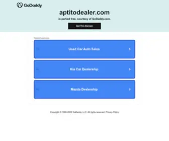 Aptitodealer.com(Digital menu) Screenshot