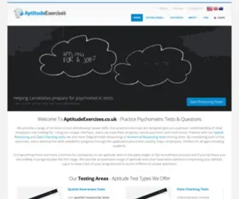 Aptitudeexercises.co.uk(Aptitudeexercises) Screenshot