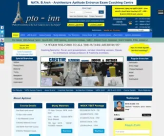 Aptoinn.com(Nata Coaching Classes and Centres in Chennai) Screenshot