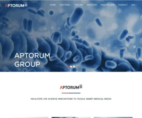 AptorumGroup.com(AptorumGroup) Screenshot