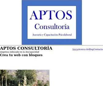 Aptosconsultoria.com(APTOS CONSULTORÍA) Screenshot