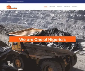 Aptpotion.com(Leading Mining Company in Nigeria) Screenshot