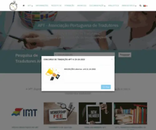 APT.pt(APT Associação Portuguesa de Tradutores) Screenshot