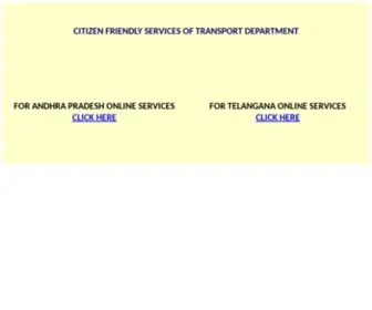 Aptransport.in(AP Transport Department India) Screenshot