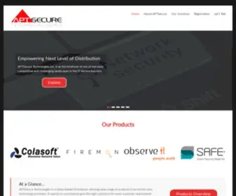 Aptsecure.com(APTSecure Technologies) Screenshot