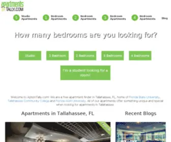 Aptsintally.com(Tallahassee Apartments for Rent) Screenshot