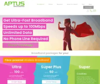 Aptus.ie(Wireless Broadband Carlow) Screenshot