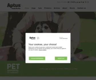 Aptuspet.com(Aptus Pet Health) Screenshot