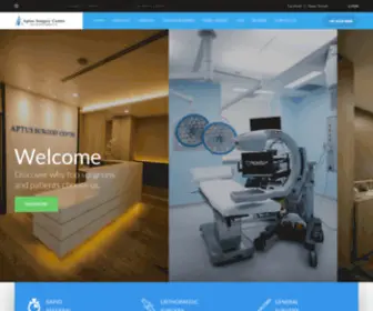 Aptussurgery.com(Day Surgery Centre) Screenshot