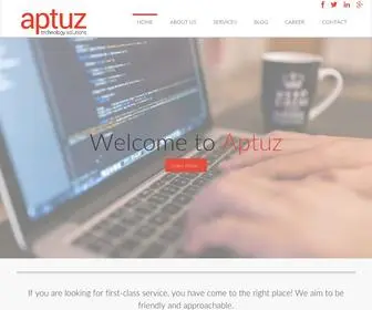 Aptuz.com(Aptuz Technology Solutions) Screenshot